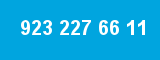 923 227 66 11